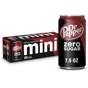 yAJEH}[gizhN^[ybp[ [VK[ \[_|bv 222ml 7.5 floz 10ʃpbN Dr Pepper Zero Sugar Soda Pop, 7.5 fl oz, 10 Pack Cans y񂹏izy킹Ĕz