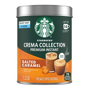 yAJEH}[gizX^[obNX N}RNV v~ACX^g \ebhLt[o[R[q[ 7.12IX Starbucks Crema Collection Premium Instant Salted Caramel Cof
