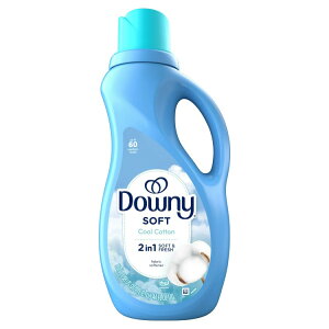 yAJEH}[giz_Ej[ t̏_ N[Rbg̍ 44tʃIX 60 Downy Liquid Laundry Fabric Softener and Conditioner Cool Cotton Scent 44 fl oz 60 Loads y񂹏izy킹
