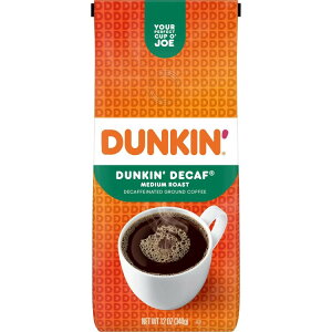 yAJEH}[giz_L fJtF IWiuh ҂R[q[ ~fBA[Xg 12IX Dunkinf Decaf Original Blend Ground Coffee, Medium Roast, 12 oz, bag y񂹏izy