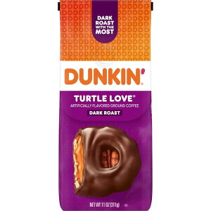 yAJEH}[giz_L ^[g u ҂R[q[ 11IX Dunkinf Turtle Love Ground Coffee, 11 oz y񂹏izy킹Ĕz