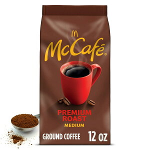 yAJEH}[giz}bNJtF v~A[Xg ~fBA[Xg ҂R[q[ 12IX McCafe Premium Roast, Medium Roast, Ground Coffee, 12 oz y񂹏izy킹Ĕ
