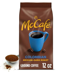 【アメリカウォルマート品】マックカフェ コロンビア ミディアムダークロースト 挽きコーヒー 12オンス McCafe Colombian, Medium-Dark Roast, Ground Coffee, 12 oz 【お取り寄せ商品】【合わせて買いたい