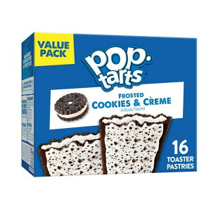 yAJEH}[giz|bv^g |bv^[c tXebhNbL[N[g[X^[yXg[ 768gi16j Pop-Tarts Frosted Cookies and Creme Toaster Pastries 27 oz (16 Count) y