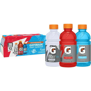 【アメリカウォルマート品】ゲータレード スポーツドリンク バラエティパック 355ml 18本入り Gatorade Fruit Punch/Glacier Cherry/Cool Blue Variety Pack, 12 fl oz, 18Bottles 【お取り寄せ商品】【合わせて買い