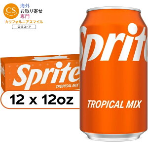 �X�v���C�g �g���s�J���~�b�N�X 355ml 12�{ Sprite Tropical Mix Fridge Pack Cans, 12 fl oz, 12 Pack �y�����񂹏��i�z�y���킹�Ĕ��������z