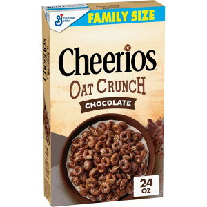 yAJEH}[giz`FIX I[gN` `R[g ubNt@XgVA t@~[TCY 680g Cheerios Oat Crunch Chocolate Breakfast Cereal, Made with Whole Grain, Family Size, 24 oz y