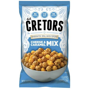 yAJEH}[gizGH N^[Y nhNtg|bvR[ `[YL~bNX 213g G.H. Cretors Handcrafted Small-Batch Popcorn Cheese & Caramel Mix, 7.5 oz y񂹏izy킹