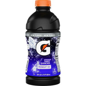 yAJEH}[gizQ[^[h T[Xg NG`[ ~bhiCg ACX X|[chN 828ml Gatorade Thirst Quencher Midnight Ice Sports Drink, 28 fl oz y񂹏izy킹Ĕ