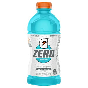 yAJEH}[gizQ[^[h [VK[ T[Xg NG`[ OCV[t[Y X|[chN 828ml Gatorade Zero Sugar Thirst Quencher, Glacier Freeze Sports Drinks, 28 fl oz Bottle 