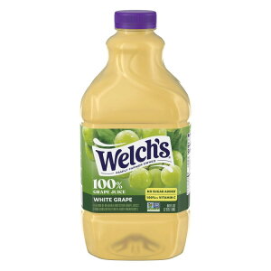 yAJEH}[gizEF` 100% O[vW[X Ԃǂ 1.89L Welch's 100% Grape Juice, White Grape, 64 fl oz Bottle y񂹏izy킹Ĕz