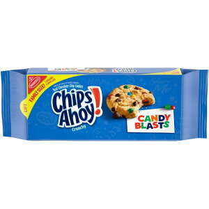 yAJEH}[giz`bvX AzCILfBuXg `R[g`bvNbL[ t@~[TCY 535g CHIPS AHOY! Candy Blasts Chocolate Chip Cookies, Family Size, 18.9 oz y񂹏i