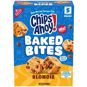 yAJEH}[giz`bvX AzCI`R[g`bvP[LoCg xCNhufB 42g×5ܓ CHIPS AHOY! Chocolate Chip Cake Bites, Baked Blondie, 5 - 1.5 oz Packs y񂹏izy