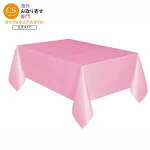�����` 1.37m x 2.74m ���C�g�s���N �v���X�`�b�N�e�[�u���J�o�[ Way To Celebrate�� Rectangular 1.37m x 2.74m Light Pink Plastic Table Cover, by Way To Celebrate �y�����񂹏��i�z�y���킹�Ĕ��������z