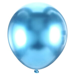【アメリカウォルマート品】30センチ ブルーメタリックバルーン 5個入り Way To Celebrate 金色 12 Blue Glossy Metallic Balloons, 5 Count, by Way To Celebrate 【お取り寄せ商品】【合わせて買いたい】