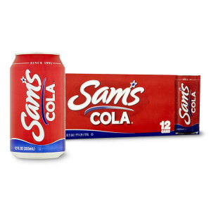 yAJEH}[gizTY`CX R[\[_|bv 355ml 12ʃpbN Sam's Cola Soda Pop, 12 fl oz, 12 Pack Cans y񂹏izy킹Ĕz