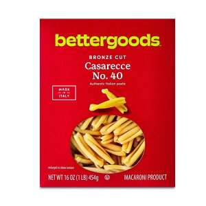 yAJEH}[gPBzx^[ObY uYJbg JTb`F pX^ No. 40 453g fZi bettergoods Bronze Cut Casarecce Pasta, No. 40, 16 oz y񂹏izy킹Ĕ