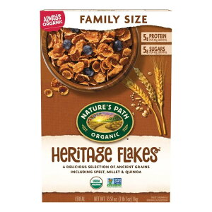 yAJEH}[gizlC`[YpX I[KjbN we[W t[NX&siriaru Nature's Path Organic Heritage Flakes&Cereal y񂹏izy킹Ĕz