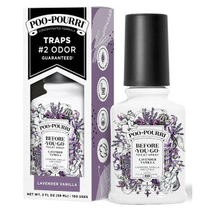 yAJEH}[gizv[v x_[ojAx_[{oj{VgX rtH[[S[ gCXv[ Poo-Pourri Lavender Vanilla, Lavender + Vanilla + Citrus Before-You-Go Toilet Spray, 2 