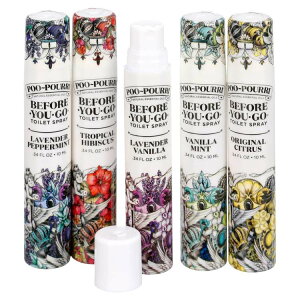 yAJEH}[gizv[v gCXv[5_Zbg rtH[[S[ Poo-Pourri Before-You-Go 10 Mil. Deodorizer Set (5-Piece) SET-10MLPACK y񂹏izy킹Ĕz
