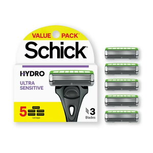�V�b�N �n�C�h�� �E���g���Z���V�e�B�u �����Y�֐n 5���n 5�� �q�����p Schick Hydro Ultra Sensitive Razor Blade Refills, 5ct, Men's Razor Refills �y�����񂹏��i�z