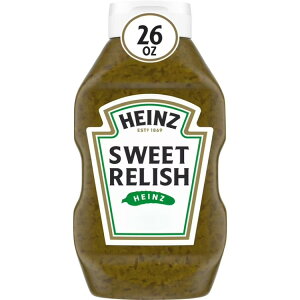 �n�C���c �X�C�[�g�����b�V�� 737g �{�g�� Heinz Sweet Relish, 26 oz Bottle �y�����񂹏��i�z