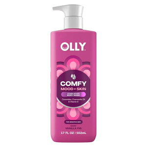 �I���[ �{�f�B�E�H�b�V�� �R���t�B���[�h �X�L�� ��502mL OLLY Body Wash Comfy Mood + Skin, 17 fl oz �y�����񂹏��i�z