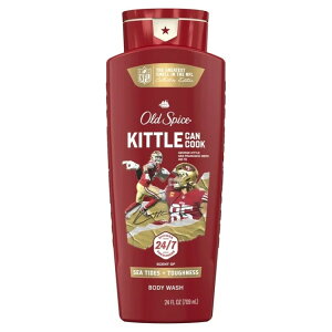 [�����]�I�[���h�X�p�C�X NFL�R���N�V���� �{�f�B�E�H�b�V�� �L�g���L�����N�b�N ��709mL Old Spice Body Wash for Men, NFL Collection, Kittle Can Cook,24oz �y�����񂹏��i�z