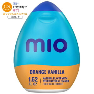 MiO�r�^�~���Y �I�����W�o�j�� �V���K�[�t���[ �E�H�[�^�[�G���n���T�[ 48ml MiO Vitamins Orange Vanilla Sugar Free Water Enhancer, 1.62 fl oz Bottle, Liquids �y�����񂹏��i�z
