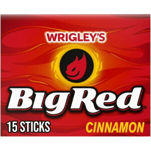 yXߋő勉MAX1040~OFFN[|zyAJEH}[gizO[ rbObhVi`[CK 15 Wrigley's Big Red Cinnamon Chewing Gum, Single Pack - 15 Stick y񂹏i