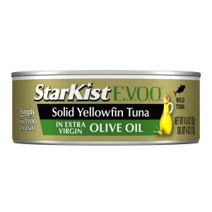 yAJEH}[gizX^[LXg ZNg E.V.O.O. Ln_}O ci GNXgo[WI[uICЂ 128g  StarKist Selects E.V.O.O. Solid Yellowfin/Light Tuna in Extra Virgin Olive Oil, 4.5 oz