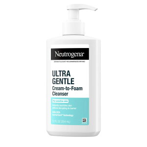 yAJEH}[gizj[gW[i EgWFg N[Aɕς痿  354mL Neutrogena Ultra Gentle Cream-to-Foam Cleanser, Fragrance-Free, 12 o y񂹏izy