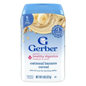 yXߋő勉MAX1040~OFFN[|zyAJEH}[gizK[o[ Xe[W2 xr[t[h I[g~[oiiVA 227g Gerber Stage 2 Baby Food, Oatmeal Banana Cereal 8 oz y񂹏