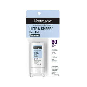 yAJEH}[gizj[gW[i EgVA[ tFCXTXN[XeBbN SPF60 mO[X 13g Neutrogena Ultra Sheer SPF 60 Face Sunscreen Stick, Non-Greasy, .47 oz y񂹏