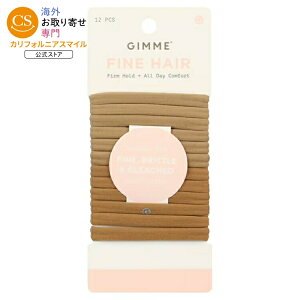�M�~�[ �r���[�e�B�[ �t�@�C���t�B�b�g �w�A�S�� �u�����h 12�{ Gimme Beauty Fine Fit Hair Bands 12pk - Blonde �y�����񂹏��i�z