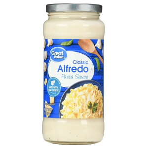 �y�E�H���}�[�g�u�����h�z�O���[�g�o�����[ �A���t���b�h �p�X�^�\�[�X ��454g Great Value Alfredo Pasta Sauce, 16 oz �y�����񂹏��i�z