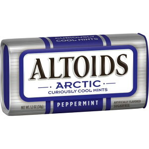 �A���g�C�Y �A�[�N�e�B�b�N �y�p�[�~���g �V���K�[�t���[ �u���X�~���g �ʓ��� 34g Altoids Arctic Peppermint Sugar Free Breath Mints - 1.2oz Tin �y�����񂹏��i�z