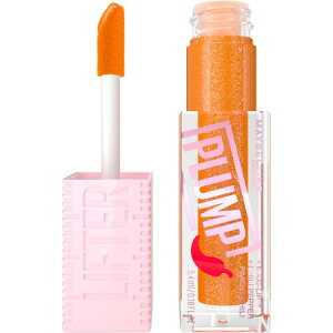 ���C�x���� ���t�^�[ �v�����v ���b�v�O���X �z�b�g�n�j�[ Maybelline Lifter Plump Lasting Lip Plumping Gloss, Hot Honey �y�����񂹏��i�z