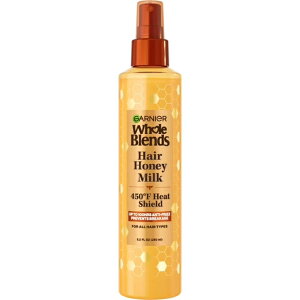 �K���j�G �z�[���u�����Y ���y�A�����O �w�A�X�v���[ �n�j�[�~���N 250mL Garnier Whole Blends Repairing Hair Spray, Honey Milk, 450°F Heat Shield, 8.5 fl oz �y�����񂹏��i�z