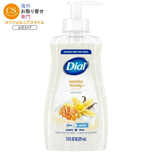 �_�C�A�� �N���[���{�W�F���g�� �t�̃n���h�\�[�v �o�j�����n�j�[�̍��� 221ml Dial Clean + Gentle Liquid Hand Soap, Vanilla & Honey Gentle Hand Soap, 7.5 fl oz �y�����񂹏��i�z