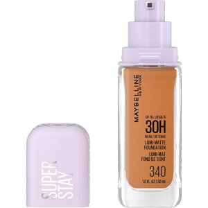 ���C�x���� �X�[�p�[ �X�e�C ���~�}�b�g �t�@���f�[�V���� ���C�N�A�b�v 340 ��30mL Maybelline Super Stay Lumi-Matte Foundation Makeup, 340, 1 fl oz �y�����񂹏��i�z