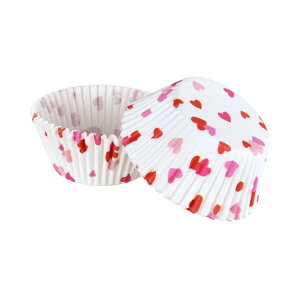 �E�F�C �g�D �Z���u���[�g �n�[�g �J�b�v�P�[�L���C�i�[ ���b�h �s���N 50�� �o�����^�C���f�[ Heart Cupcake Liners, Red and Pink, 50 Count, Valentine's Day by Way To Celebrate �y�����񂹏��i�z