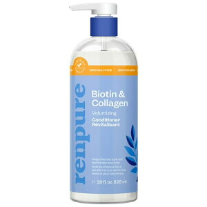 �����s���A �r�I�`�� �R���[�Q�� �{�����[�� �R���f�B�V���i�[ 828mL Renpure Biotin & Collagen Thickening Conditioner, for All Hair Types, 28 oz �y�����񂹏��i�z