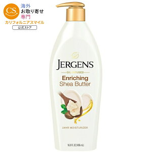 �W���[�Q���Y �n���h���{�f�B���[�V���� �V�A�o�^�[�z�� �ێ��P�A �畆�Ȉ�e�X�g�ς� 500mL Jergens Shea Butter Hand and Body Lotion, Dry Skin Moisturizer, 16.8 oz �y�����񂹏��i�z