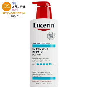 ���[�Z���� �C���e���V�u���y�A �{�f�B���[�V���� ������ �ێ����[�V���� 500ml�{�g�� Eucerin Intensive Repair Body Lotion, Fragrance Free Body Moisturizer, 16.9 fl oz Bottle �y�����񂹏��i�z