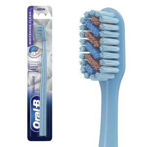 �I�[����B ���u���V 3D�z���C�g�u�����A���X �蓮���u���V ���� 1�{ Oral-B Toothbrush, 3D White Brilliance Manual Toothbrush, Medium Bristles, 1 Count �y�����񂹏��i�z