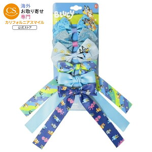 �u���[�C �w�A���{�� 6�� �}���`�J���[ Bluey 6 pack Hair Bows, Multicolor �y�����񂹏��i�z