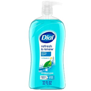 yAJEH}[giz_CA XvOEH[^[ {fBEHbV tbVj[ 907ml Dial Spring Water Body Wash, Refresh & Renew 32 fl oz y񂹏iz