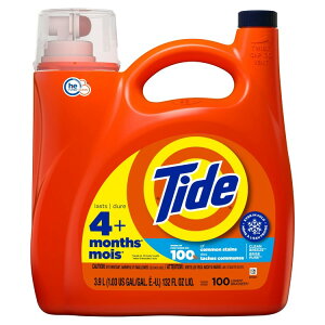【アメリカウォルマート品】タイド 液体洗濯洗剤 クリーンブリーズの香り 3.9L 100回分 Tide Liquid Laundry Detergent, Clean Breeze Scent, 132 fl oz, 100 Loads 【お取り寄せ商品】【合わせて買いたい】