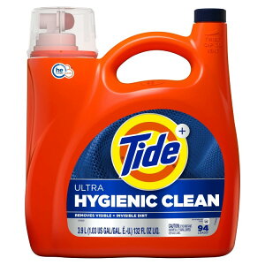 yAJEH}[giz^Ch Eg nCWFjbNN[ t̐ IWi̍ 3.9L 94 Tide Ultra Hygienic Clean Liquid Laundry Detergent, Original Scent, 132 fl oz, 94 Loads y